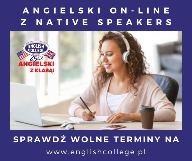 ANGIELSKI ON-LINE z Native Speakers z USA i Wlk. Brytanii